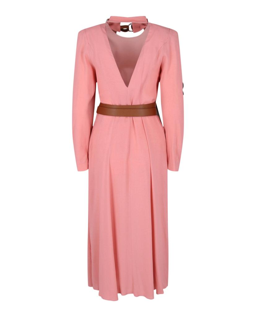 Stella McCartney Belted Silk Dress