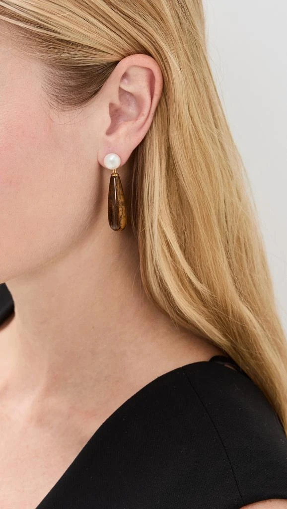 Shashi Linnea Tiger Eye Earrings 2
