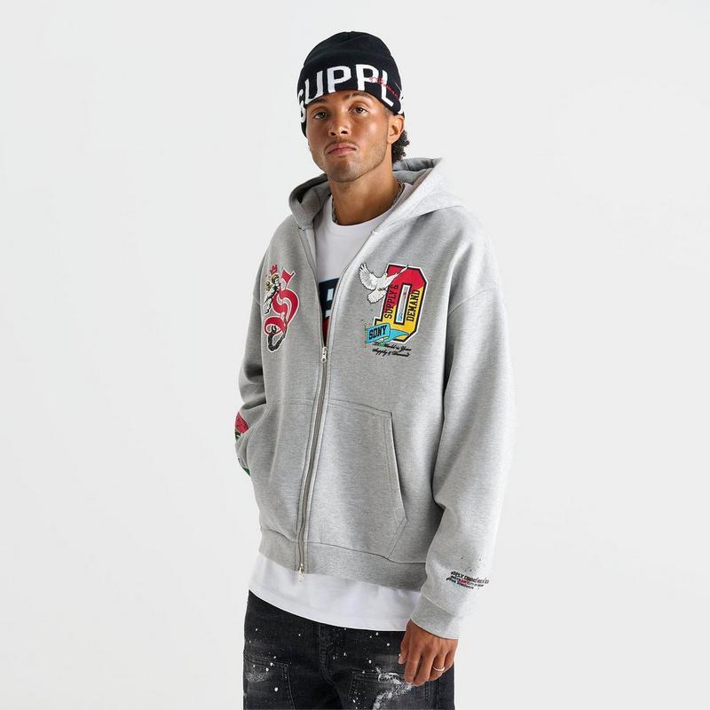 Shop Men's Supply & Demand Cayman Full-Zip Hoodie on Sale at
