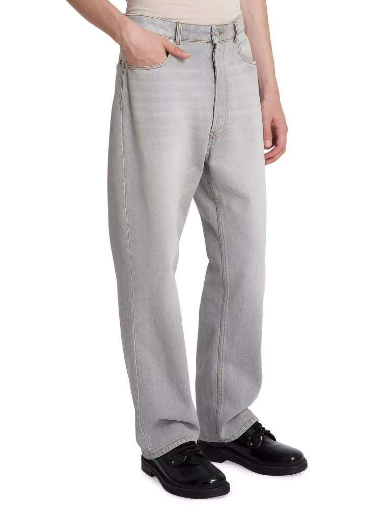 AMI Five-Pocket Loose-Fit Jeans 4