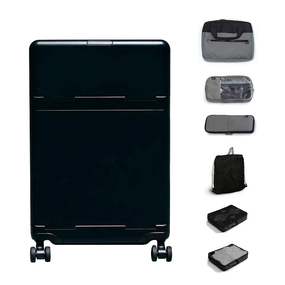 Barmes Wheeled Carryon Suitcase, Gym Bag and Packing Cubes 2