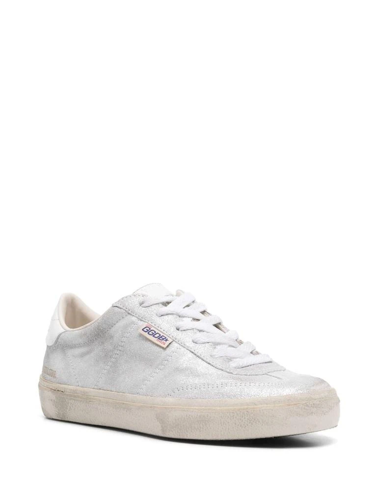 Golden Goose Low-Top Silver Sneakers 2