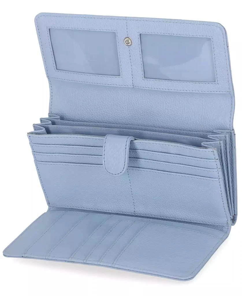 Giani Bernini Pebble Leather Receipt Wallet, Created for Macy's 2