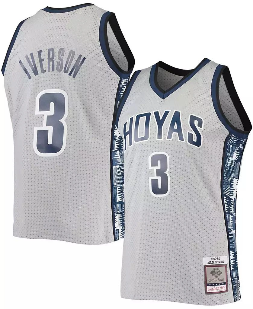 Mitchell and Ness Men's Allen Iverson Georgetown Hoyas 1995-96 Swingman Replica Jersey 1