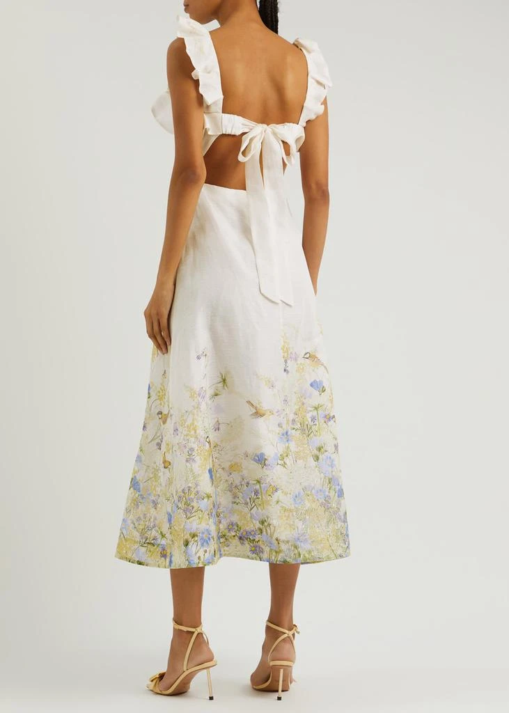 Zimmermann Harmony printed organza midi dress 3