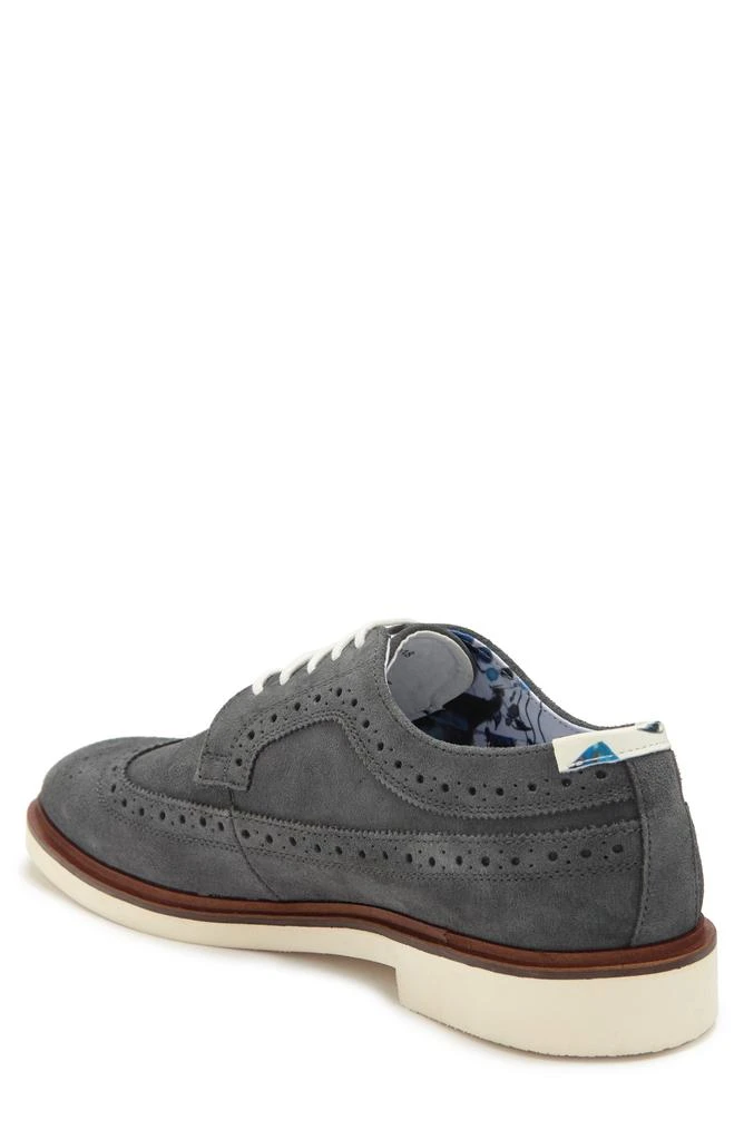 Paisley and Gray Fashion Wingtip Derby 2