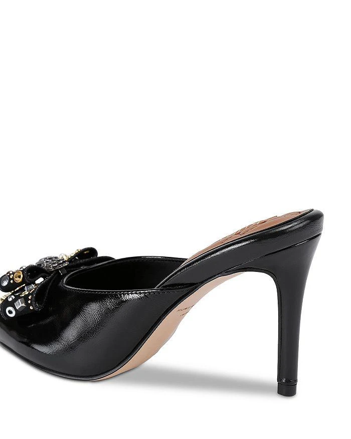 Kurt Geiger Women's Belgravia Embellished Bow Mules 3