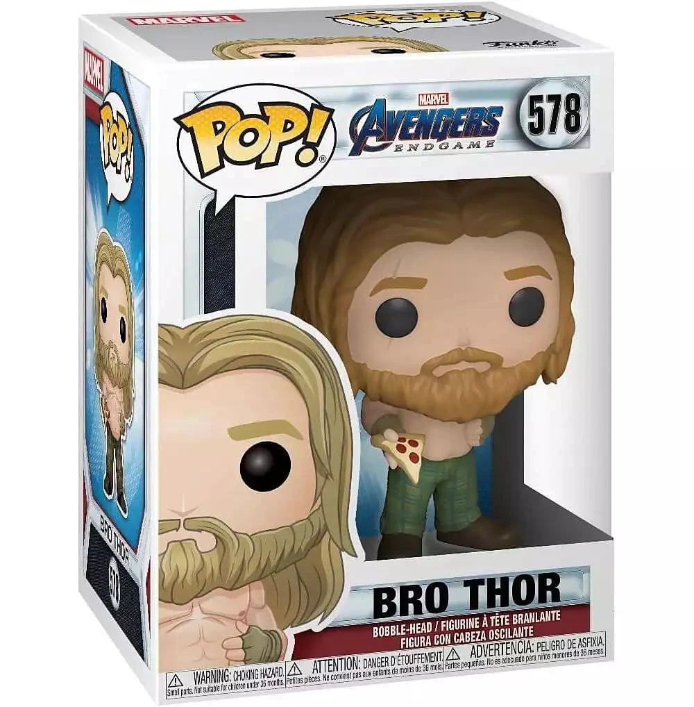 Funko Marvel Avengers Endgame POP | Bro Thor with Pizza 3