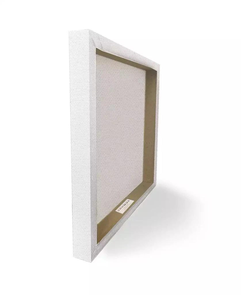 Stupell Industries Home Decor Collection High Fashion Bookstack with Tan Flowers Canvas Wall Art 16" L x 1.5" W x 20" H 2