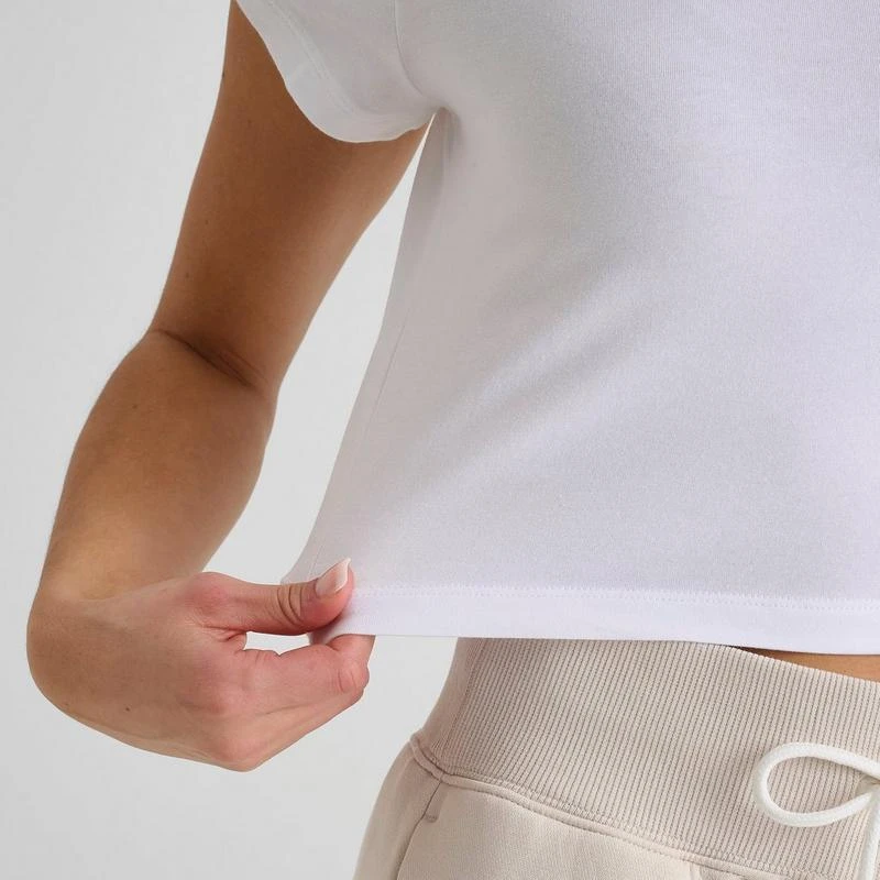 NIKE Women's Nike Sportswear Essential Slim Crop T-Shirt 6