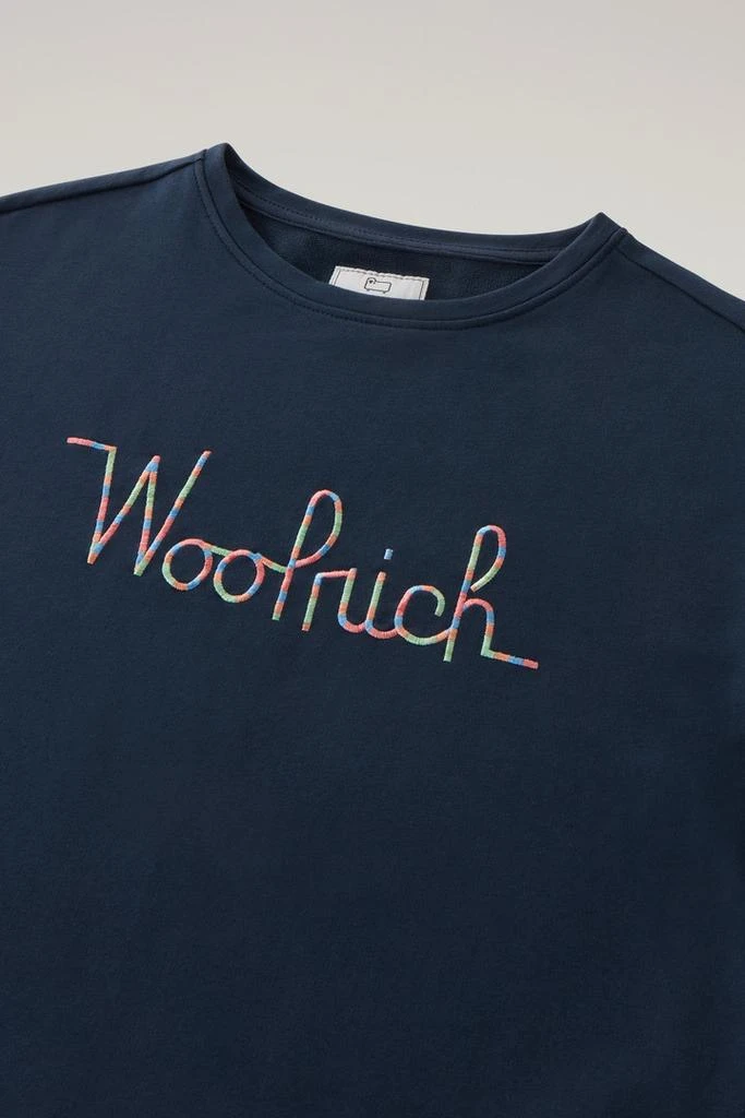 Woolrich Girls' Fleece Cotton Summer Dress - Girls - Blue 3