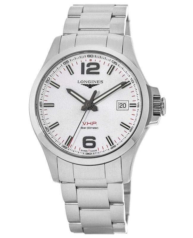 Longines Longines Conquest V.H.P. 43mm Silver Dial Steel  Men's Watch L3.726.4.76.6
