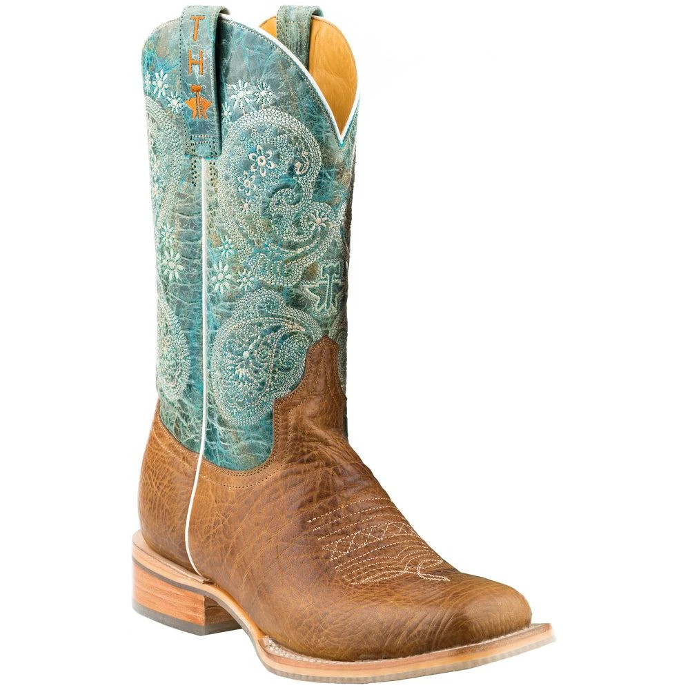 Tin Haul Yee-Haw Square Toe Cowboy Boots 1