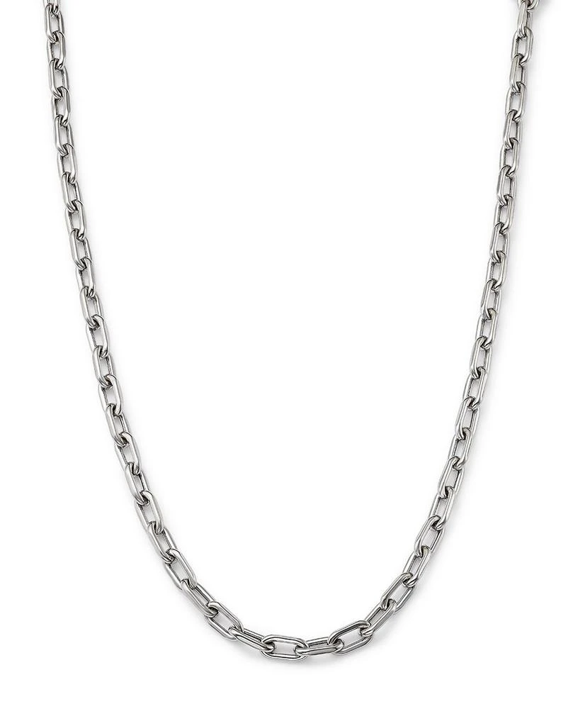 Adina Reyter Sterling Silver Polished Open Link Silver Chain Necklace, 16" 1