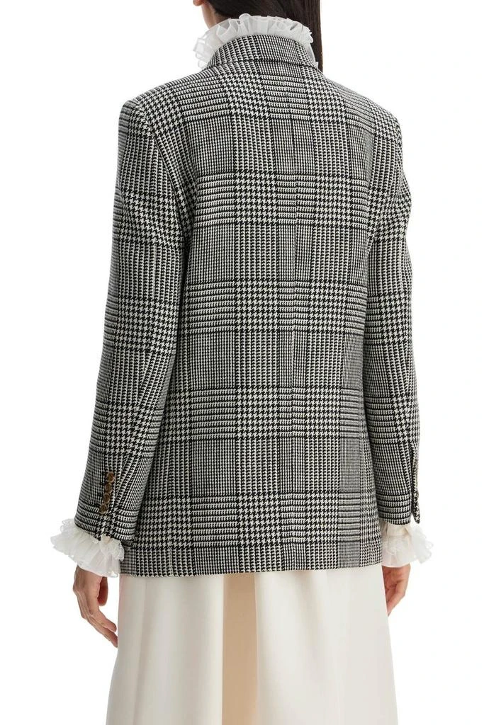 Valentino Valentino Double-Breasted Checked Blazer 3