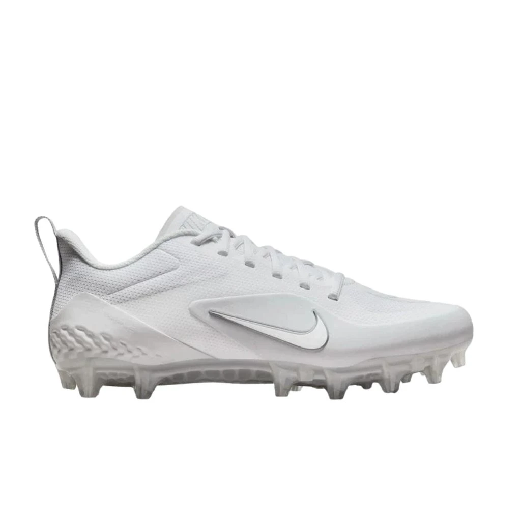 Nike Alpha Huarache 8 Pro \'White Metallic Silver\' CW4439-100 size 12.5 Nike Alpha Huarache 8 Pro Lacrosse White Silver CW4439-100  main image 2