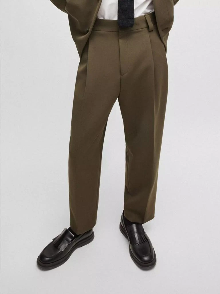 Hugo Boss Tailored Trousers in a Stretch-Wool Blend 2