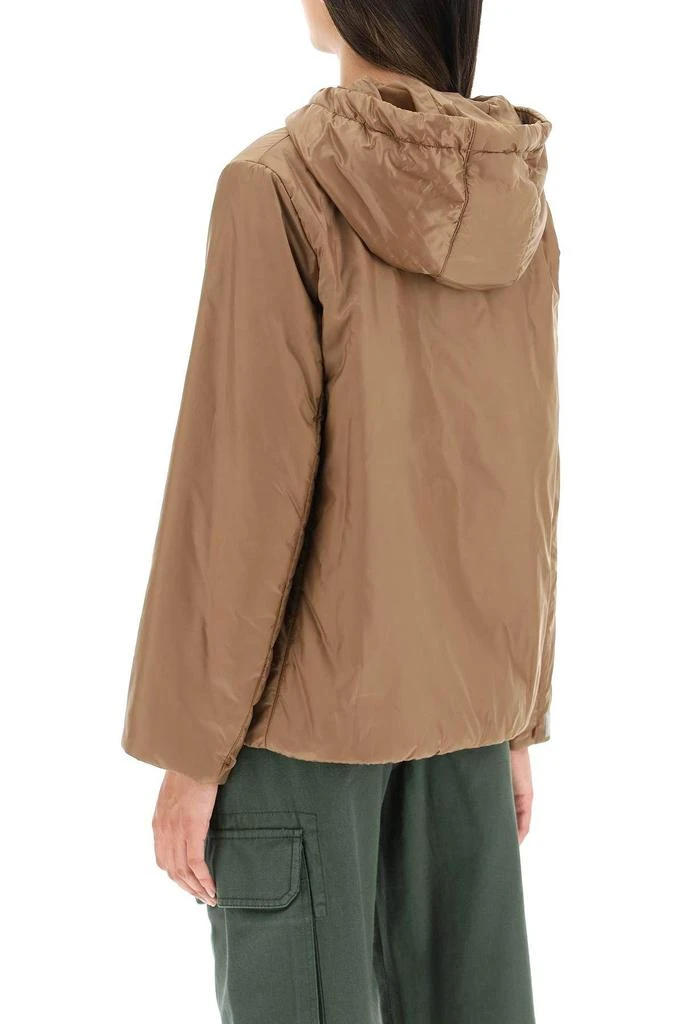 MAX MARA THE CUBE GREENH HOODED JACKET 4