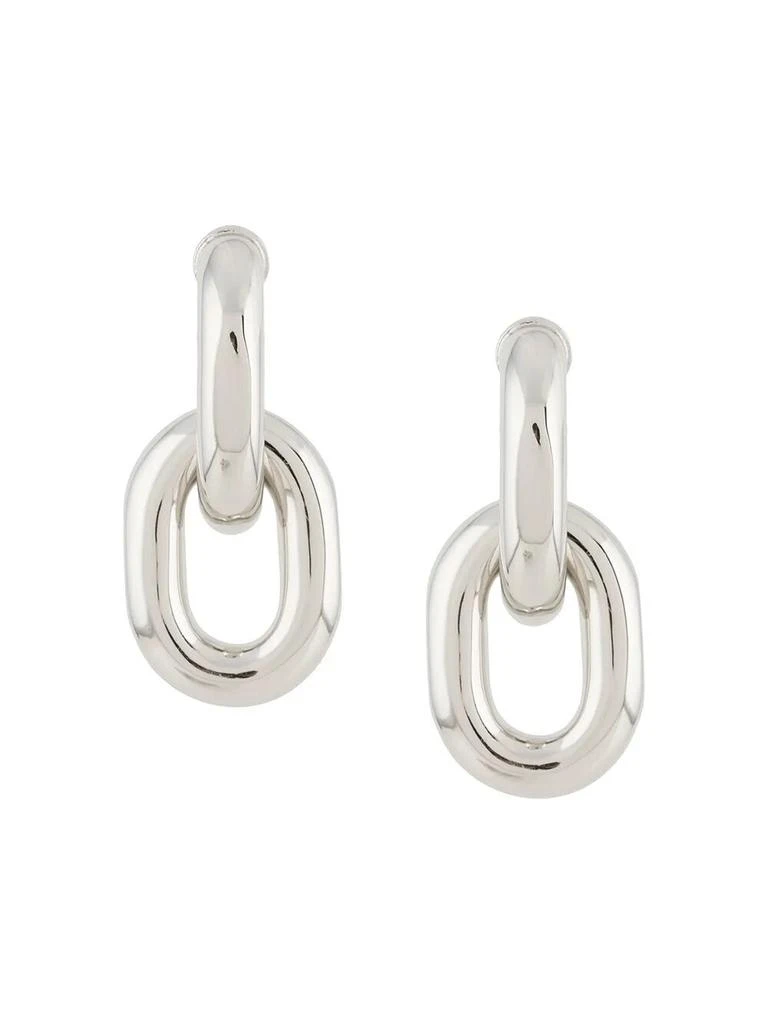 Paco Rabanne "XL LINK DOUBLE HOOP" EARRING 1