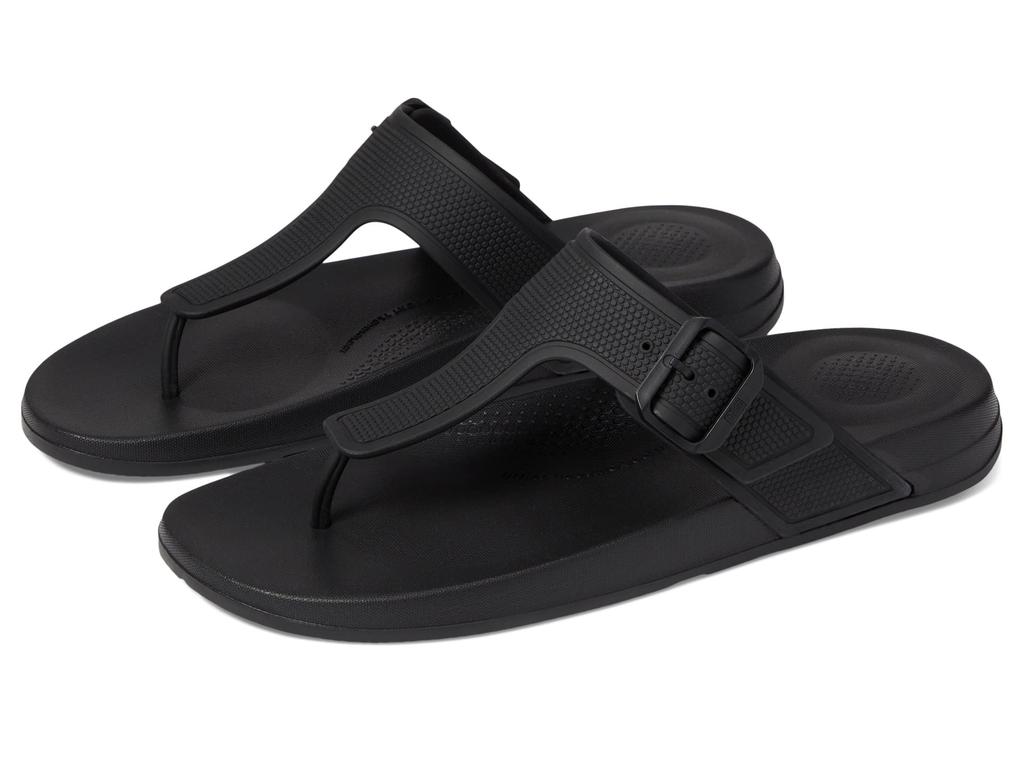 FitFlop Iqushion Adjustable Buckle Flip-Flops - Slippers - Free Shipping -  BeyondStyle