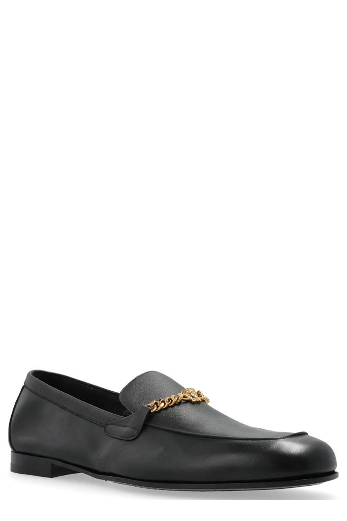 Versace Versace Medusa Chain Detailed Slip-On Loafers 2