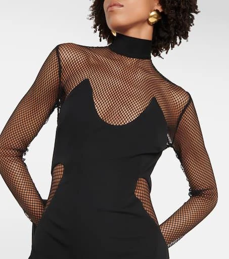 Tom Ford Long-sleeved cutout gown 6
