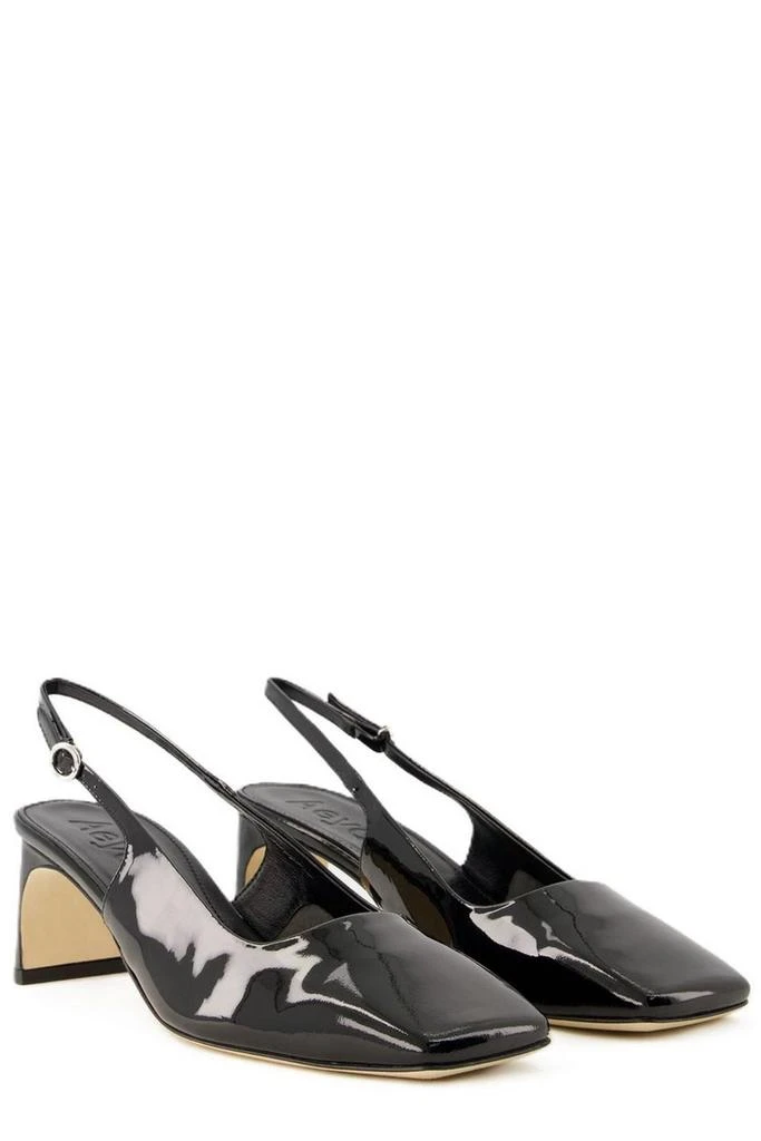 AEYDE Aeyde Square Toe Slingback Pumps 2