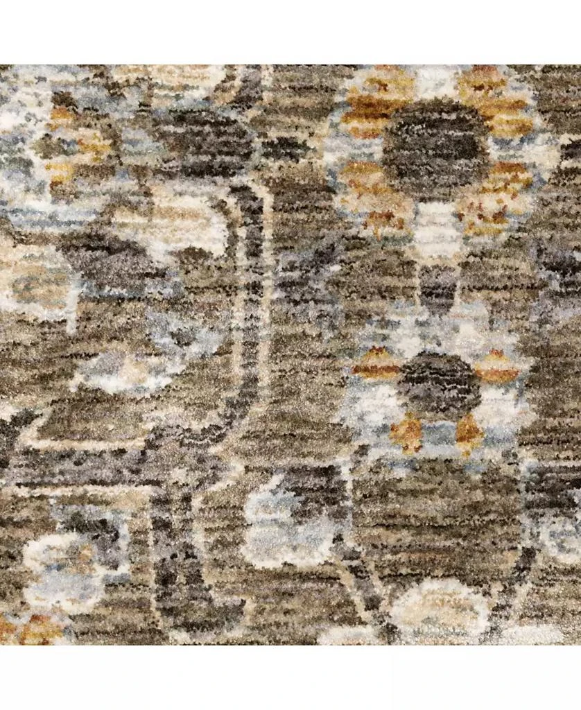 Oriental Weavers Maharaja 532D Gray and Tan 2' x 3' Area Rug 6