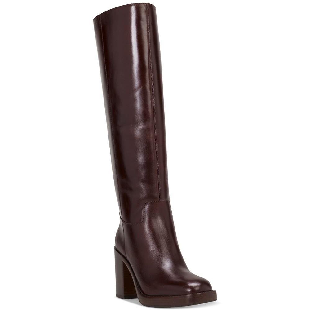 Vince Camuto Women's Gibi Wide-Calf Platform Knee-High Boots