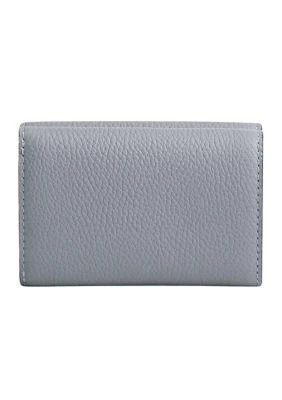 Coach Essential Polished Pebble Mini Leather Tri Fold Wallet 2