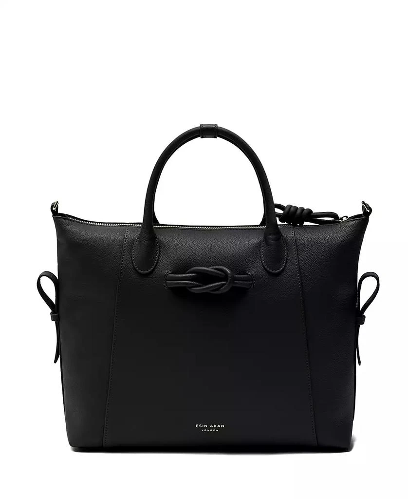 Esin Akan Wimbledon Large Leather Backpack Tote 5