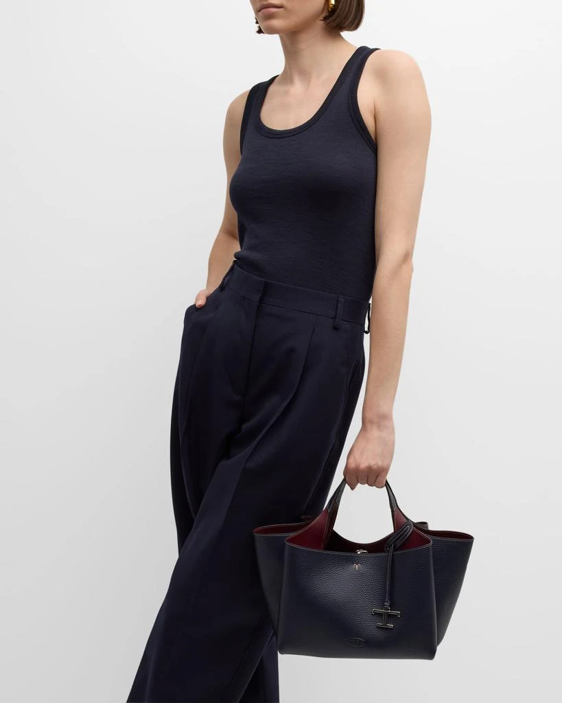 Tod's Mini Leather Tote Bag 4
