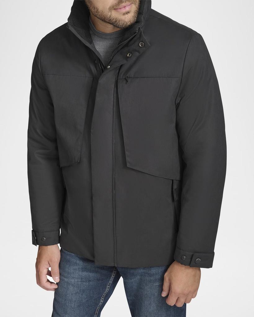 Andrew Marc Men's Sueded Midweight Jacket