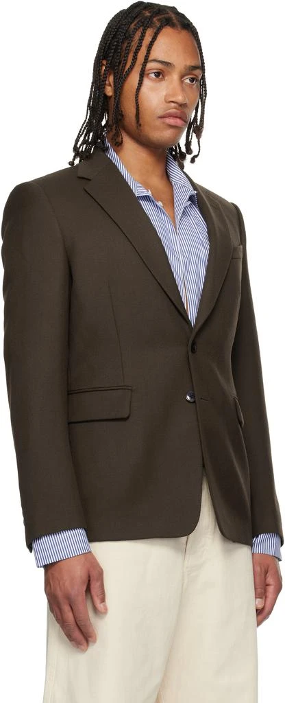 Dries Van Noten Brown Wool Blazer 2