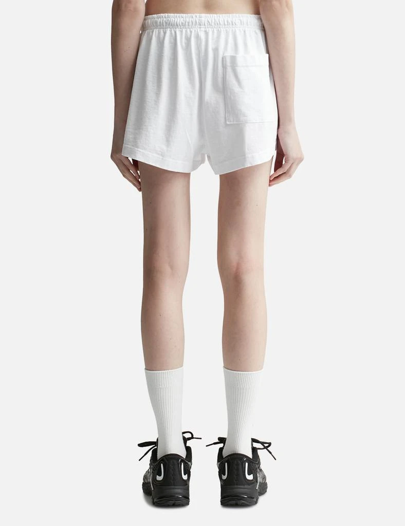Sporty & Rich 1800 Health Disco Shorts White/Ocean 3
