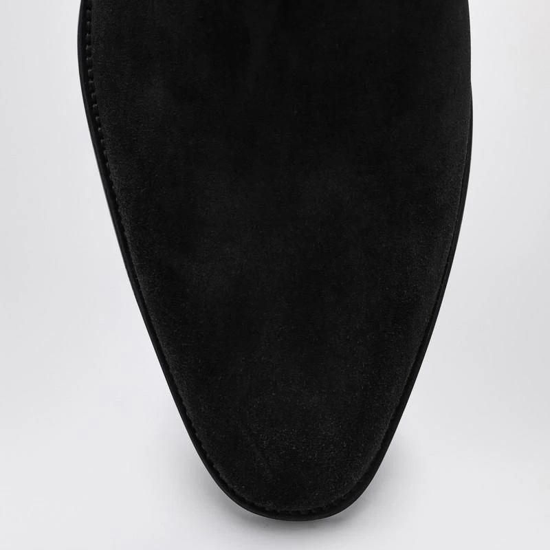 Yves Saint Laurent Wyatt 30 black suede ankle boot 3