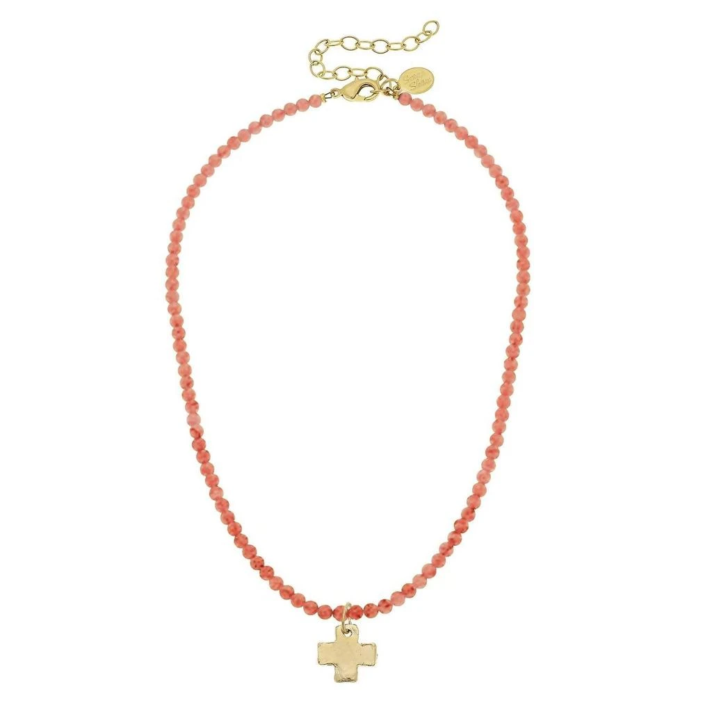 Susan Shaw Susan Shaw - Women
s Alys Cross Necklace