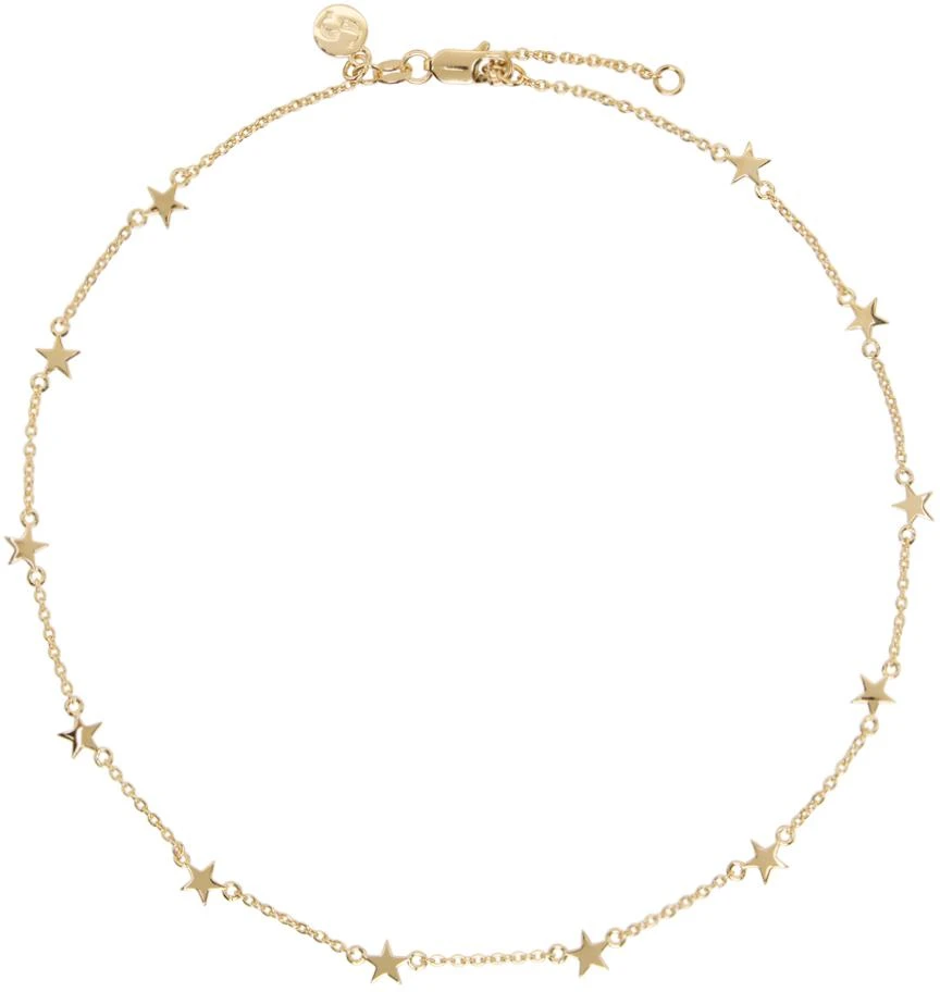 Stolen Girlfriends Club Gold Stolen Star Choker 1