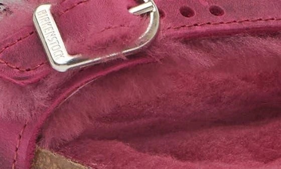 Birkenstock Mayari Genuine Shearling Lined Slide Sandal - Discontinued 7