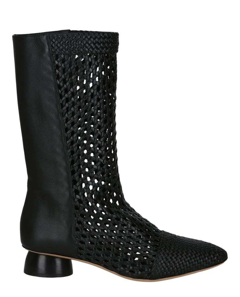 Salvatore Ferragamo Tarsina Woven Boots 1