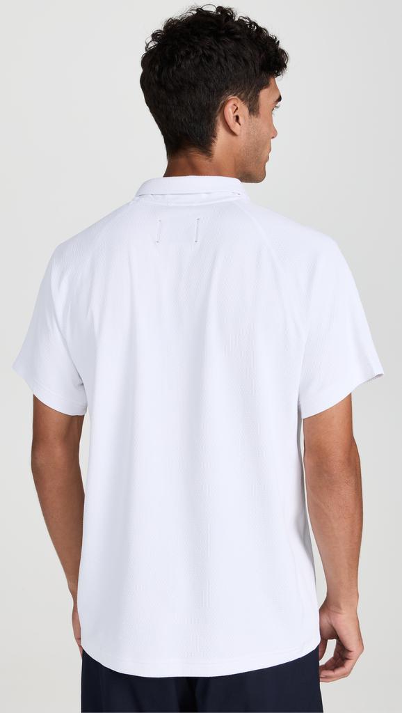 REIGNING CHAMP Solotex Mesh Tiebreak Polo