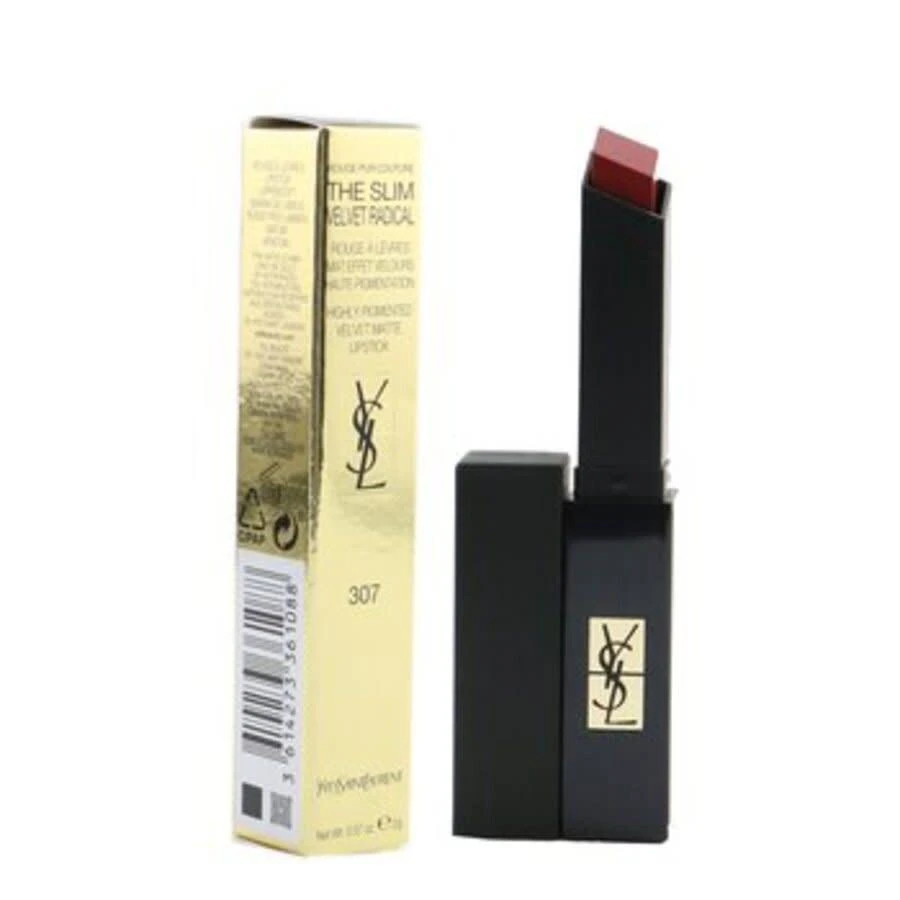 Yves Saint Laurent Ladies Rouge Pur Couture The Slim Velvet Radical Matte Lipstick 0.07 oz # 307 Fiery Spice Makeup 3614273361088 2