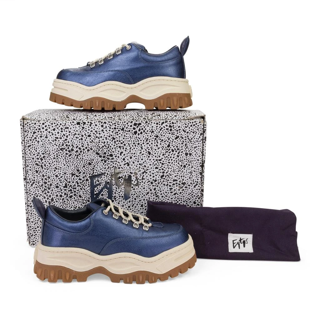 Eytys ANGEL COATED BLUE SNEAKERS 4