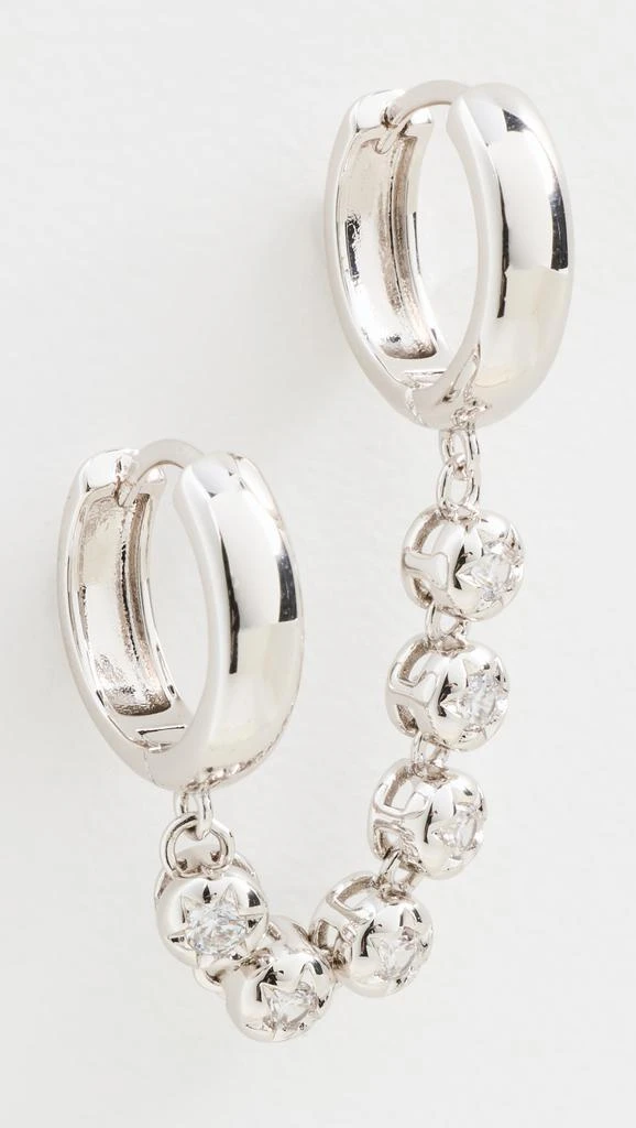 Luv AJ The Rose Bud Double Hoops 1