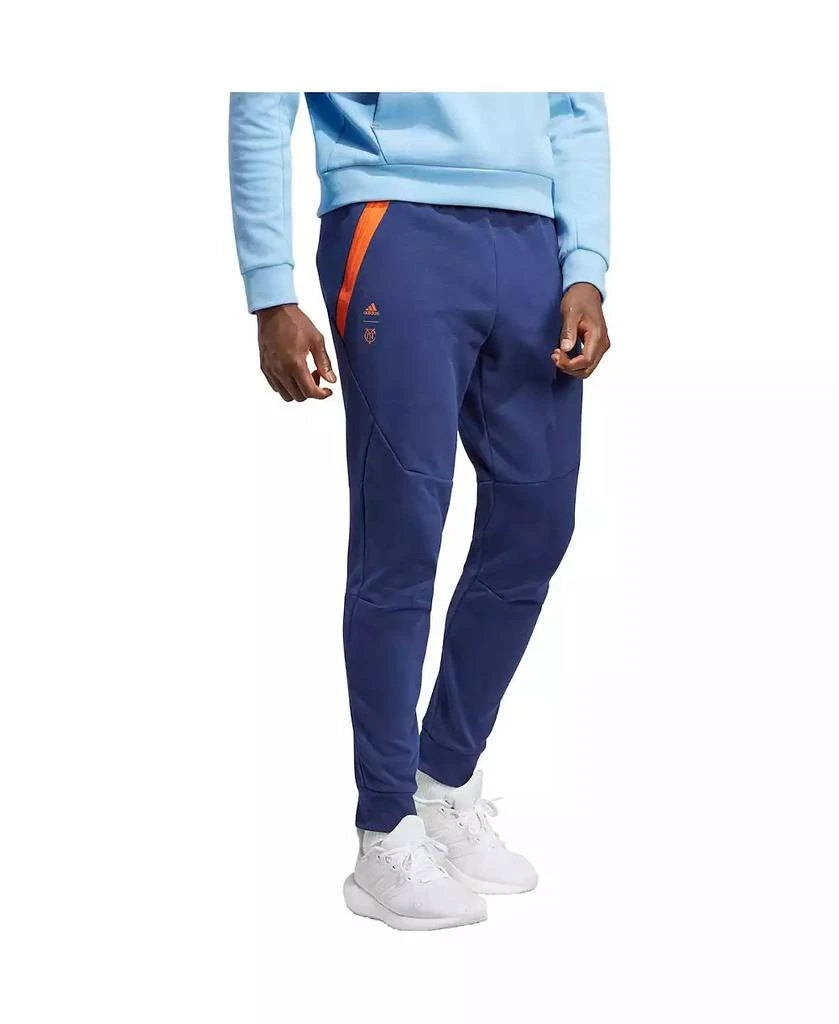 Adidas Men's Navy New York City FC Club Travel Pants 2