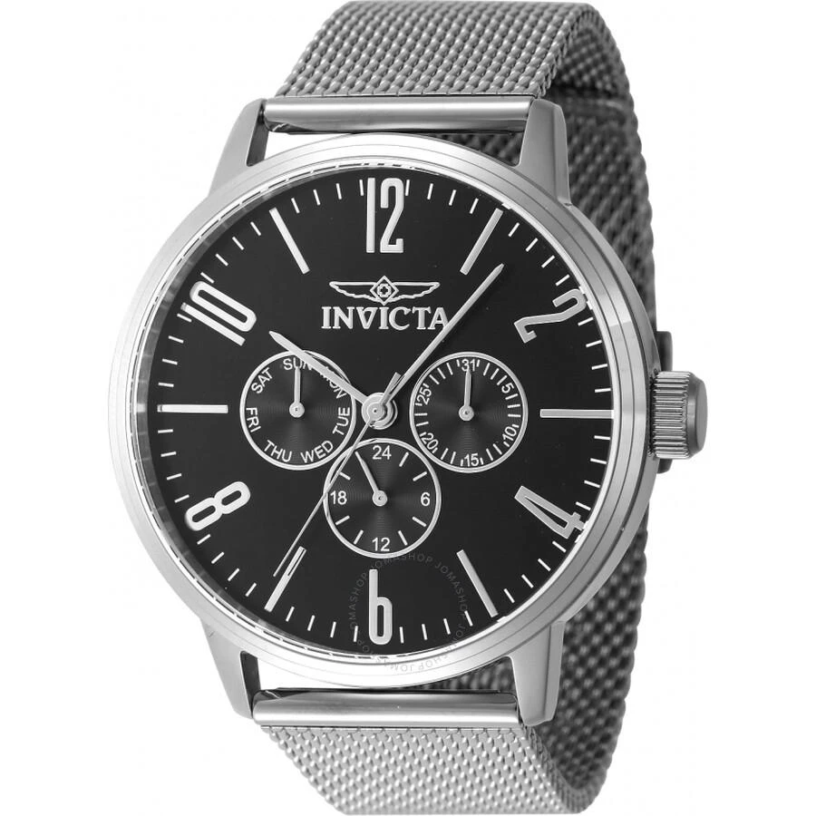 Invicta Specialty GMT Quartz Charcoal Dial Men's Watch 47597 1