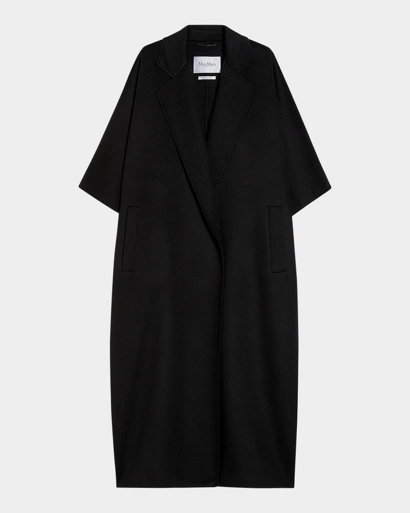 Max Mara Gitano 3/4-Sleeve Oversized Wool Coat 1