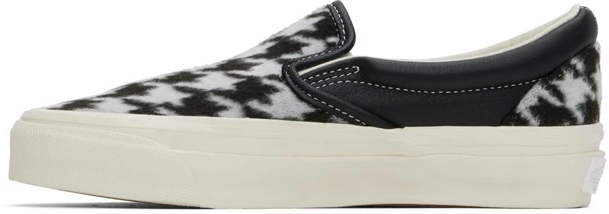 Vans Off-White & Black Premium Slip-On 98 Sneakers 3