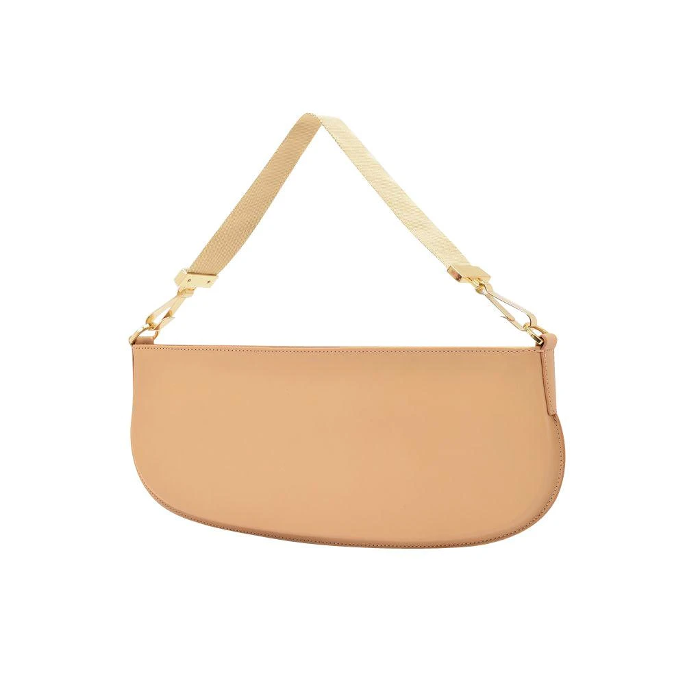 by far Beverly Bag in Beige Leather 1