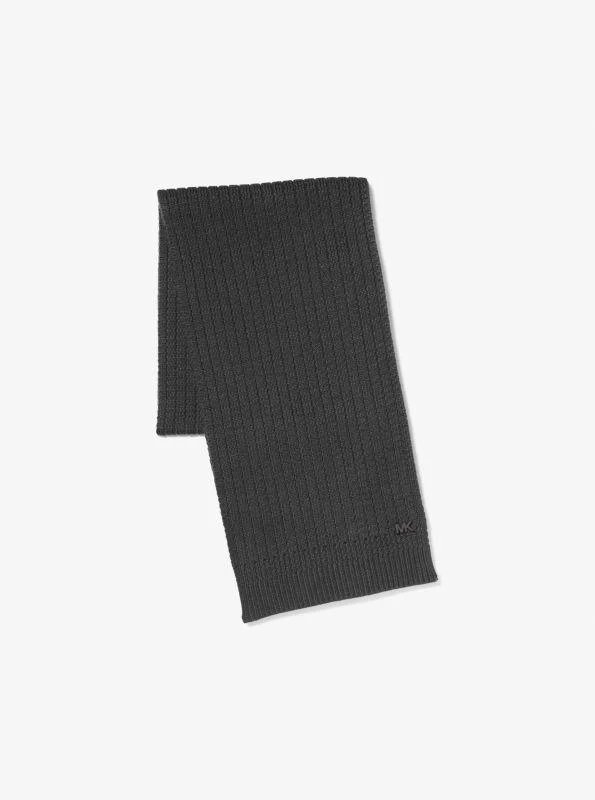 Michael Kors Textured Knit Scarf 1